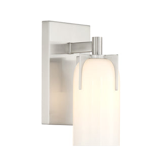 Caldwell 1-Light Wall Sconce in Satin Nickel