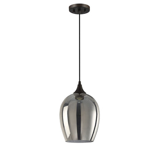 1-Light Mini Pendant in Oil Rubbed Bronze