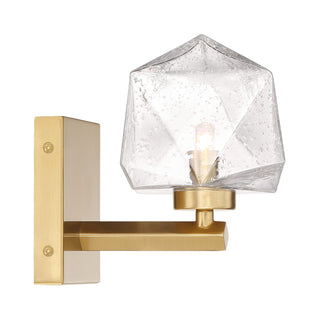 Castello 1-Light Wall Sconce in Warm Brass