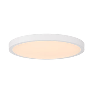 15" LED Flush Mount in White