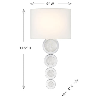 Marseille 1-Light Wall Sconce in Chrome