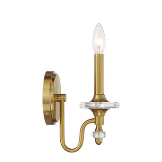 Champlain 1-Light Wall Sconce in Warm Brass