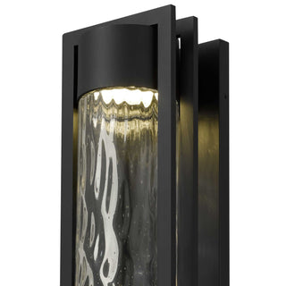 2 Step Wall Sconce  Sand Black