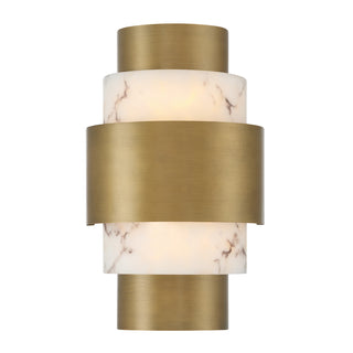 Davenport 2-Light Wall Sconce in Antique Patina
