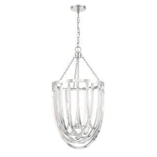 Jennings 3-Light Pendant in Polished Nickel