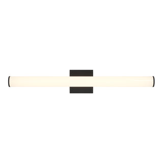 Colt 30" Contemporary LED Cylinder Vanity Light in Black