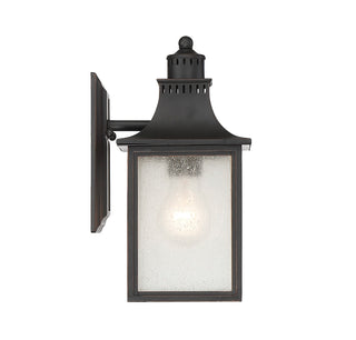 Monte Grande 1-Light Outdoor Wall Lantern in English Bronze