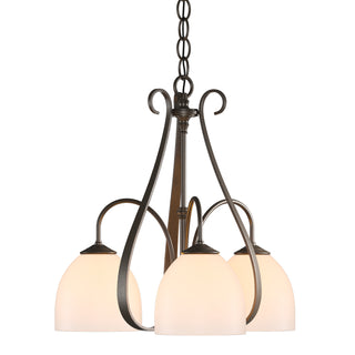 Sweeping Taper 3 Arm Chandelier