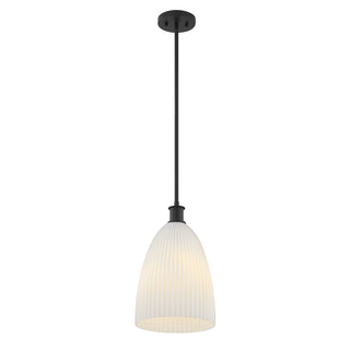 Baldwin 1-Light Pendant in Matte Black