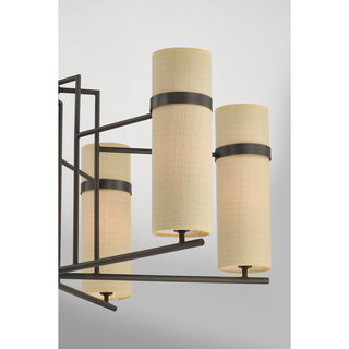 Weston 6-Light Chandelier in Mediterranean Bronze by Dann Foley