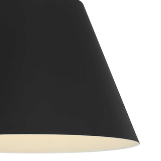 Jaz 16 Inch Outdoor Pendant in Sand Black Finish