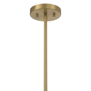 Denison 6-Light Chandelier in Warm Brass by Dann Foley