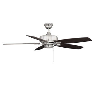Wind Star 52" Ceiling Fan in Brushed Pewter