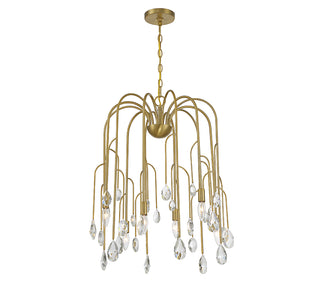 Anholt 6-Light Chandelier in Noble Brass