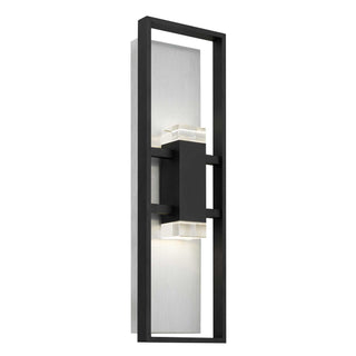 Mars Wall Sconce  Sand Black