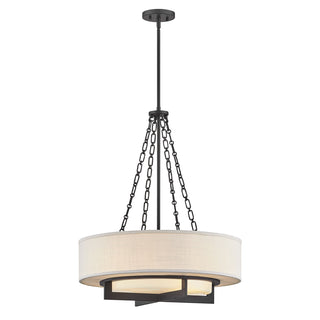 Brentwood 4-Light Pendant in Matte Black