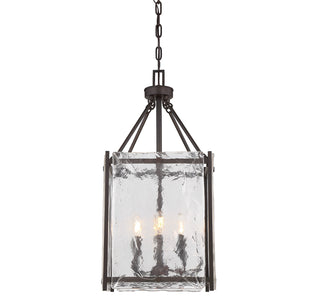 Glenwood 4-Light Pendant in English Bronze