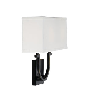 Rhodes 2-Light Wall Sconce in Classic Bronze