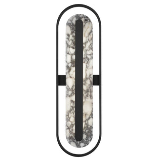 Roundabout Wall Sconce  Sand Black