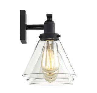 Drake 3-Light Bathroom Vanity Light in Black
