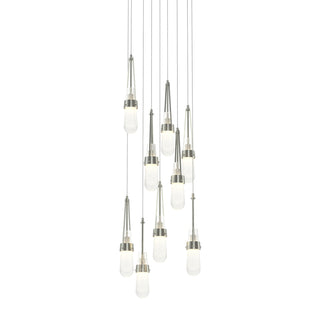 Link 9-Light Blown Glass Pendant