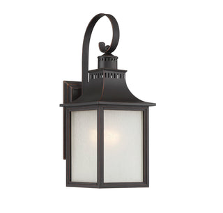Monte Grande 1-Light Outdoor Wall Lantern in English Bronze