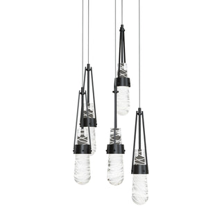 Link 5-Light Blown Glass Pendant