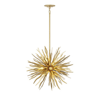 Killiam 12-Light Pendant in Cavalier Gold