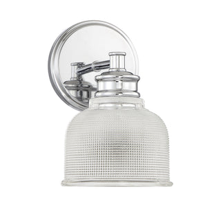 1-Light Wall Sconce in Chrome