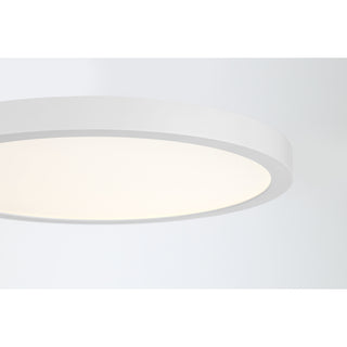 LED Flush Mount in White