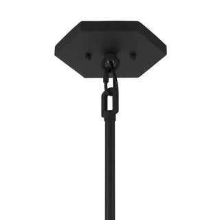 Orleans 6-Light Pendant in Black Cashmere