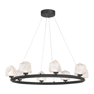 Castello 8-Light Chandelier in Matte Black