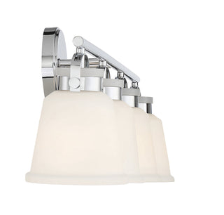 Kaden 4-Light Bathroom Vanity Light in Polished Chrome