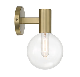 Wright 1-Light Wall Sconce in Warm Brass