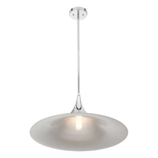 Bowdin 1-Light Pendant in Polished Chrome