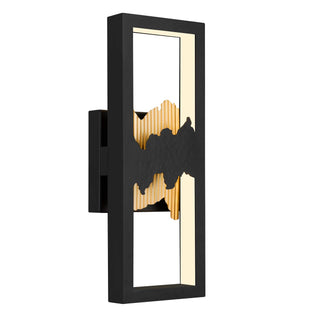 Sunrize Wall Sconce  Sand Black