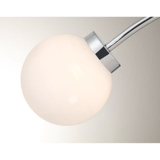 Redfield 5-Light Semi-Flush in Chrome