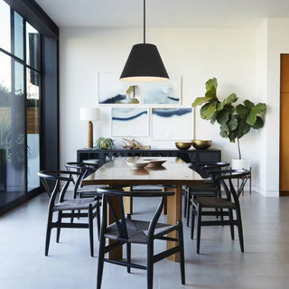 Jaz 16 Inch Outdoor Pendant in Sand Black Finish