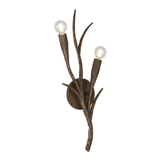 Palisades 2-Light Wall Sconce in Bark by Breegan Jane