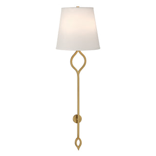 Roxbury 2-Light Wall Sconce in Warm Brass