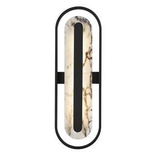 Roundabout Wall Sconce  Sand Black