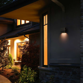 Summit Wall Sconce  Sand Black