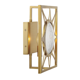 Balfour 1-Light Wall Sconce in Warm Brass