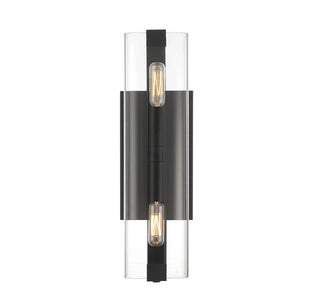 Winfield 2-Light Wall Sconce in Matte Black