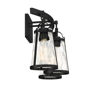 Albany 3-Light Bathroom Vanity Light in Black