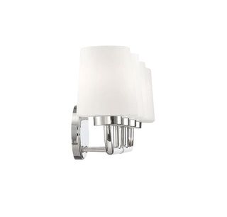 Capra 4-Light Bathroom Vanity Light in Polished Nickel