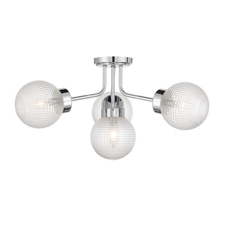 Coral 4-Light Semi-Flush in Chrome