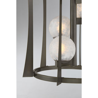 Darien 4-Light Pendant in Mediterranean Bronze