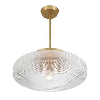Norwich 1-Light Convertible in Warm Brass