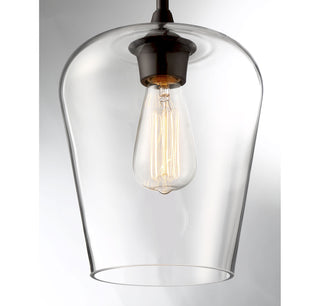 Octave 1-Light Pendant in English Bronze
